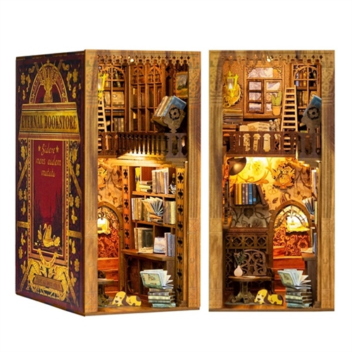 Book Nook - Eternal Bookstore - 3D Puslespil